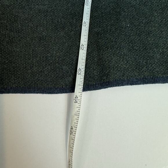 NWT Prana South Rock Green Sweater Dress XS Wool Organic Cotton Modest Church - Picture 8 of 12